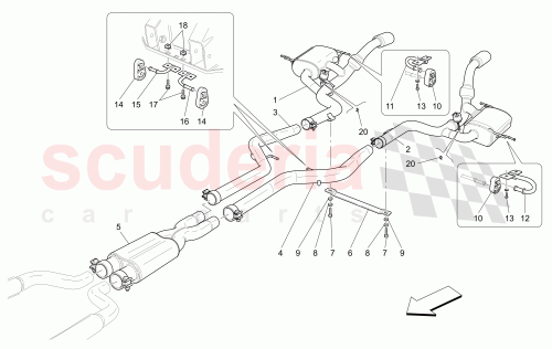 Part Diagram for Maserati 286220