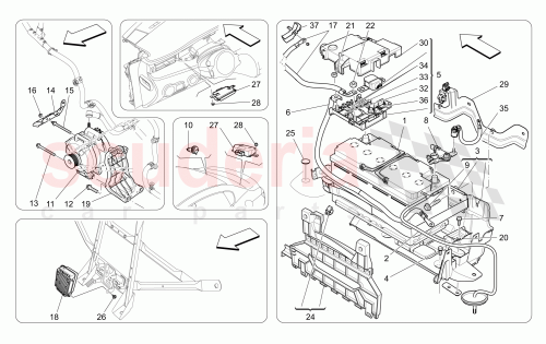 Part Diagram for Maserati 670101074
