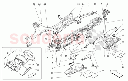 Part Diagram for Maserati 670099970
