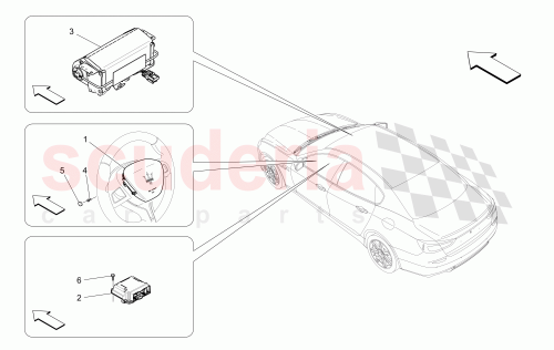 Part Diagram for Maserati 670001423