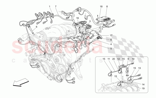 Part Diagram for Maserati 242470