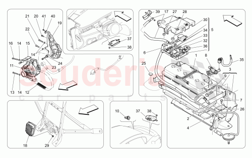 Part Diagram for Maserati 14359524