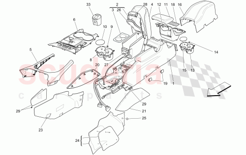 Part Diagram for Maserati 981703448