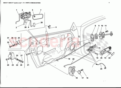 Part Diagram for Maserati 388300614