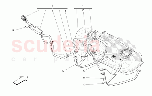 Part Diagram for Maserati 670100714