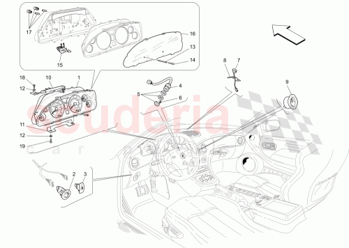 Part Diagram for Maserati 212911