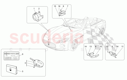 Part Diagram for Maserati 264514