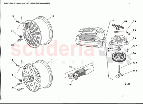 Part Diagram for Maserati 372500491