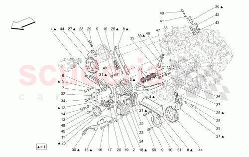 Part Diagram for Maserati 186159