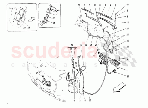 Part Diagram for Maserati 67929800