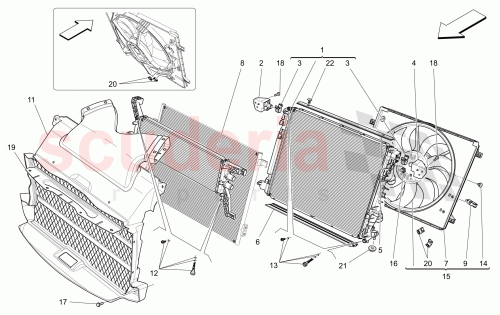 Part Diagram for Maserati 670109996