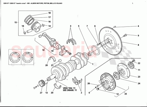 Part Diagram for Maserati 585022800
