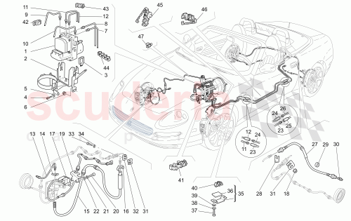 Part Diagram for Maserati 214786