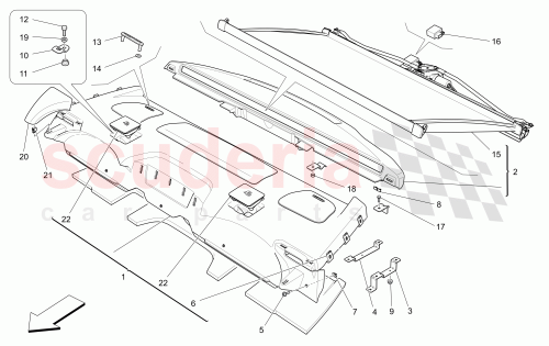 Part Diagram for Maserati 670016974