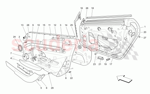 Part Diagram for Maserati 969430729