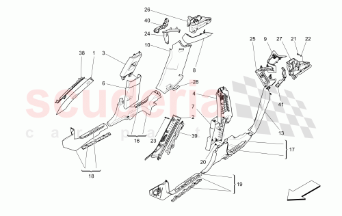 Part Diagram for Maserati 670034617