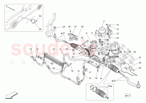 Part Diagram for Maserati 670004286