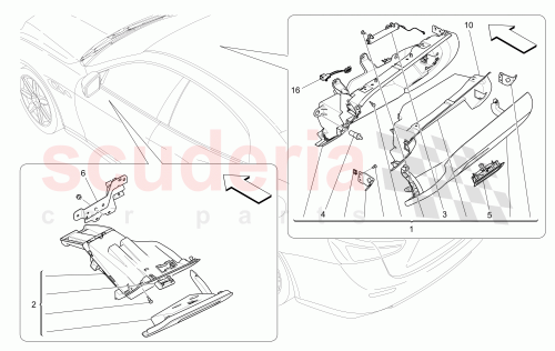 Part Diagram for Maserati 670043309