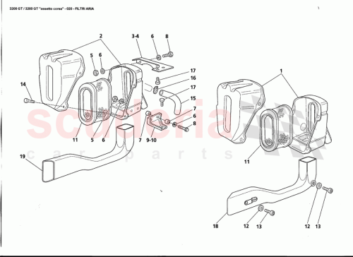Part Diagram for Maserati 382500178