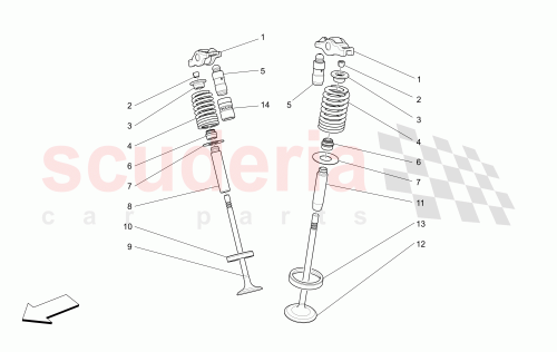 Part Diagram for Maserati 288699