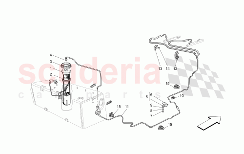 Part Diagram for Maserati 181682