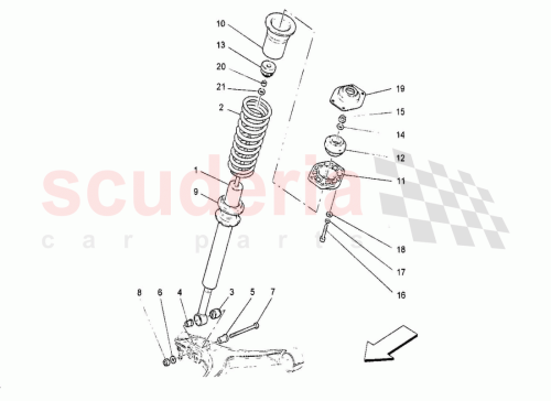 Part Diagram for Maserati 228842