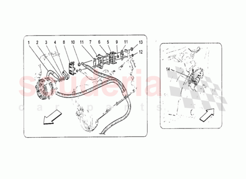 Part Diagram for Maserati 223489