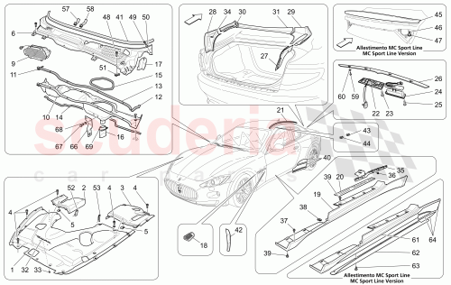 Part Diagram for Maserati 980145170