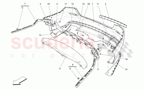 Part Diagram for Maserati 675000326