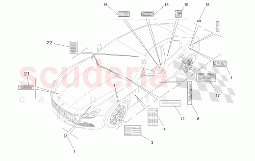 Part Diagram for Maserati 675000668