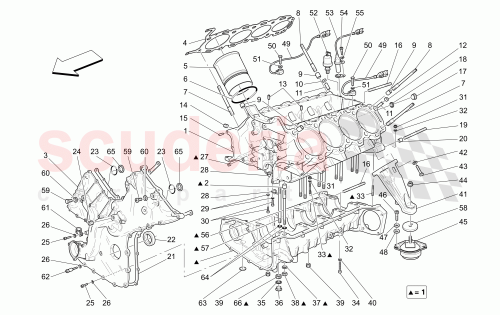 Part Diagram for Maserati 736042040