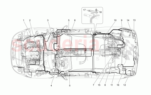 Part Diagram for Maserati 202617