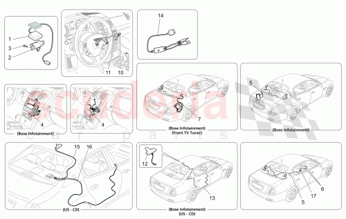 Part Diagram for Maserati 238874