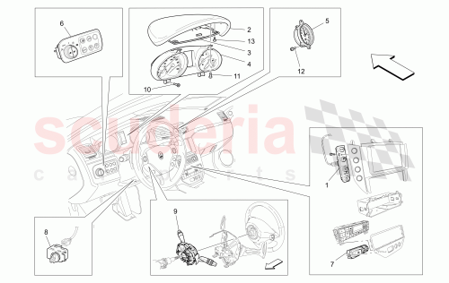 Part Diagram for Maserati 981607031