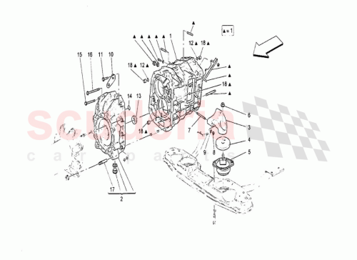 Part Diagram for Maserati 13543824