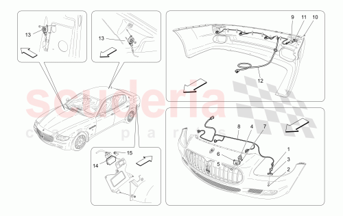 Part Diagram for Maserati 81089600