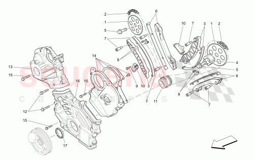 Part Diagram for Maserati 46328122