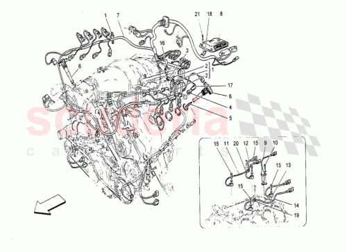 Part Diagram for Maserati 230699