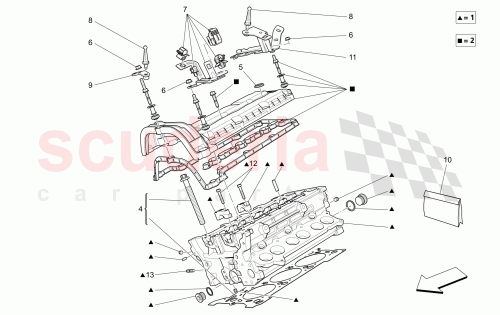Part Diagram for Maserati 46328010