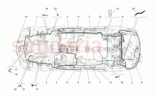 Part Diagram for Maserati 270728