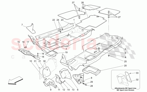 Part Diagram for Maserati 969412807