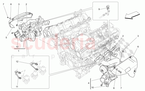 Part Diagram for Maserati 275674