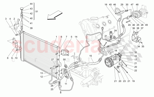 Part Diagram for Maserati 89373000