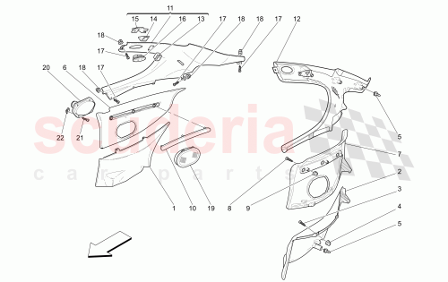 Part Diagram for Maserati 981211010