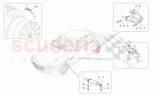 Part Diagram for Maserati 13272911