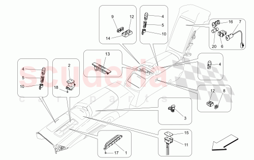 Part Diagram for Maserati 670017510