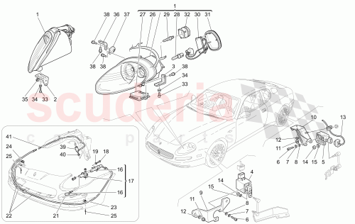 Part Diagram for Maserati 184923038