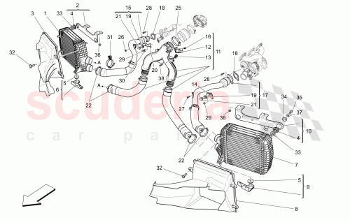 Part Diagram for Maserati 670007293