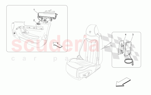 Part Diagram for Maserati 80054708