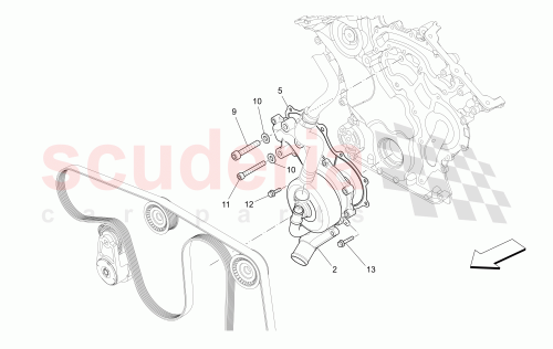 Part Diagram for Maserati 878648